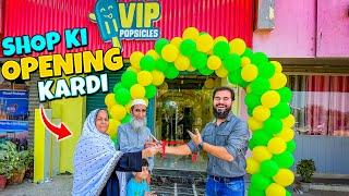 Alhamdulillah shop ki opening hogai Ammi abbu ne opening kardi ️