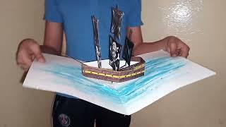 pop up bateau de pirates