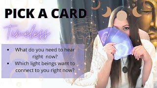 Important guidance from the light beings. PICK A CARD - What do you need to hear right now?