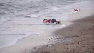 Drowned Aylan Kurdi and his brother Galip \ Утонувшие Айлан Курди и его брат Галип