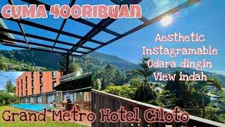 GRAND METRO HOTEL PUNCAK, Hotel murah puncak instagramable, cuma 400ribuan | mommy ryusaka