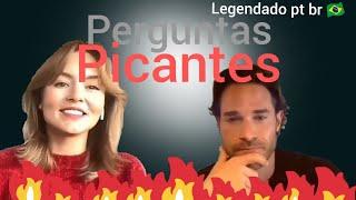 Angelique Boyer e Sebastian respondem perguntas picantes| Legendado pt br