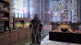 ASMR | Playing the ENTIRE College of Winterhold Questline  | Skyrim Speedrun