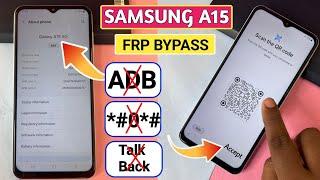 SAMSUNG A15 FRP BYPASS No Pc 2024 Android 14 | TalkBack Not Working - Samsung Frp Bypass 2024