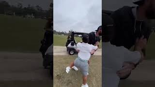 Chazzy gets a hole in one #golf #golfswing