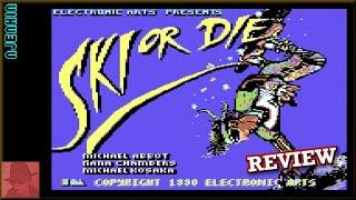 Ski or Die - on the Commodore 64 !! with Commentary