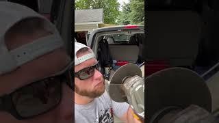 Making the New Hitch Fit with a Little Cutting! #campervan #macsspecialities