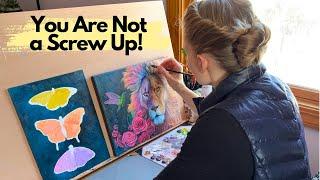 How to (Gather Inspiration) to Paint Original Art In ANY Hard Season