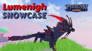 Lumenigh SHOWCASE | NEW developer dragon in Dragon Adventures Roblox