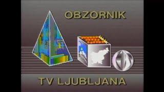 JRT TV Ljubljana - Obzornik (TV Review) 1980s