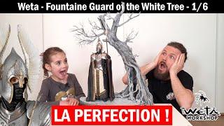 LA PERFECTION ! Fountaine Guard of the White Tree par Weta - UNBOXING / 360°