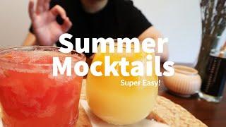 Super Easy Summer Mocktails! Asian Inspired Drinks!