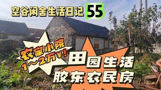 空谷闲舍生活日记55：一两万的胶东农家小院一次推出三套，躺平隐居养老好去处！山东农村旧房子｜农民房｜山清水秀乡野农居｜田园生活小屋