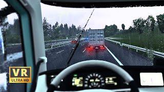 VR | Brutal Weather Mod | Ultra Realistic | Euro Truck Simulator 2