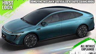 Dongfeng Nissan N7 EV Sedan Revealed At 2024 Auto Guangzhou - First Look - Full Interior Exterior