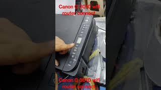 Canon G 3010 WiFi  printer to  router connect #printer #canon #service #printersupportsoftware