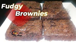 Best fudge brownies  recipe|chocolate Brownie| Recipe by Cuisine Art by Aliya