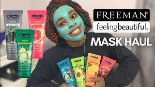 FACE MASK HAUL | Freeman Feeling Beautiful Review + Comparison (2020)