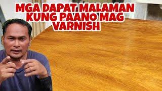 TIPS KUNG PAANO MAG VARNISH |Bestvarnishpaintsideasandtechniques