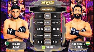 Ismail Khan volcano from  vs yadwindersing from #mma #mma#india#pakistan#brave_cf #virllvideo