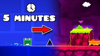 All Official Levels 5 minutes summary | Geometry dash 2.11