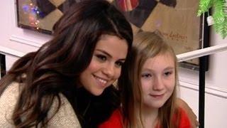 Selena Gomez 'Make a Wish' FoundationGirl Who Battled Brain Tumor | Good Morning America | ABC News