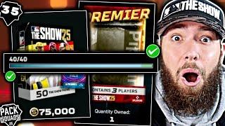RAGE QUITS & MLB COLLECTIONS! Pack Squads #35 MLB The Show 25!