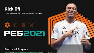 PES2021 | NEW REAL MADRID GRAPHIC MENU 2025 | 9/4/24 | PC