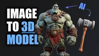 Using AI to generate 3D Models from Images (and generating Images) - Workflow Tutorial