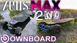 OWNBOARD ZEUS MAX 2WD 110MM CLOUDWHEEL ROVERS MBOARDS 6” NOVA TIRES