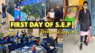 First Day of School Experience Programe || Fun with Students || SEP vlog || Schools after Lockdown