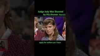 Judge Judy Was Stunned by His Answer part 5.1 #comedy #criminal #judge #court #fyp