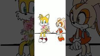 tails x cream #tails #cream #sonic #animation #funny #love