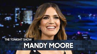 Mandy Moore on Recording Voicemails as Rapunzel from Tangled and Her Dr. Death Role | Tonight Show