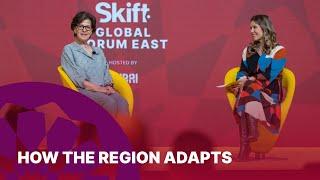 Jordan Tourism Minister Lina Annab at Skift Global Forum East 2024 | How the Region Adapts