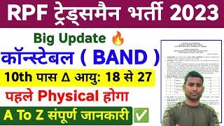 RPF Tradesmen Recruitment 2023 ! RPF New Vacancy 2023 ! RPF Tradesmen Bharti 2024 ! RPF Vacancy