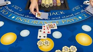 THE MOST 21’s YOU WILL EVER SEEN IN $900,000 HIGH LIMIT BLACKJACK SESSION!