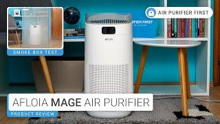 Afloia Mage Air Purifier Review (Performance Test and Smoke Box)