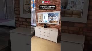 CONSOLE TABLE + WALL MIRROR
