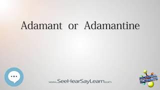 Adamant  or  Adamantine - Fictional Elements 