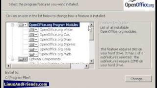 Installing OpenOffice 3 on Windows