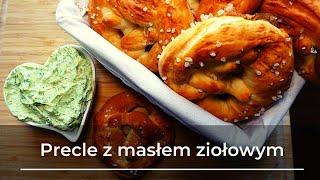 Precle z masłem ziołowym ! DWA Przepisy ! | Monsieur Cuisine Smart / LIDLOMIX