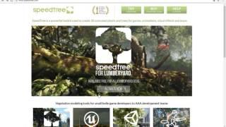 4.3 Lumberyard - Использование SpeedTree и WorldMachine