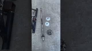 TRIPLE SPROCKET SYSTEM ON TRICYCLE