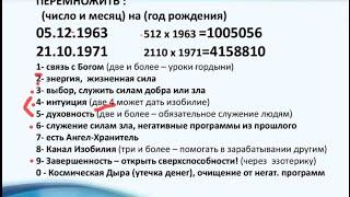 Умножьте числа Вашей даты рождения на год и получите Ваш код Судьбы!