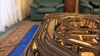 N Scale Coffee Table Train Layout Pt. 2