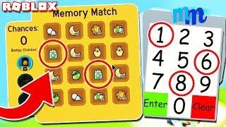 This SECRET Memory Match CHEAT will make YOU RICH in Bee Swarm Simulator (Roblox)