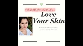 #nightskincareregime(100% natural and #effective)#almond oil#khadi#rose water