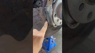 Removing the rear brakes on my BMW E46! #brake #car #rust #driftcar #carrepair #automobile #bmw #e46