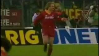 1990-1991 Uefa Cup: Roma Goals (Road to the Final)
